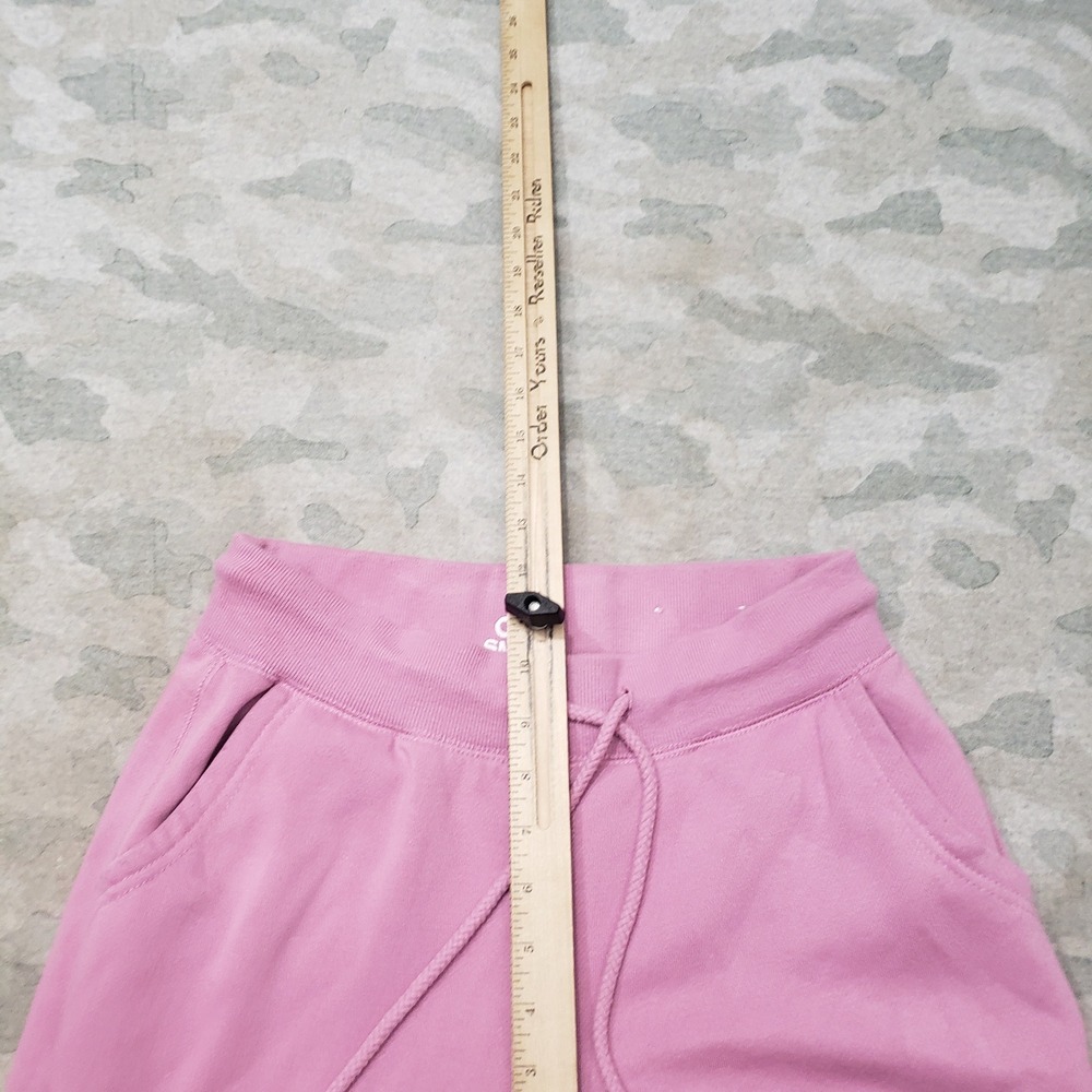 Alo Jogger Pants Womens Small Pink Fleece Drawstring Gym Fitness Running - Picture 8 of 12